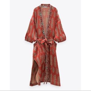 Printed Kimono -Never Worn